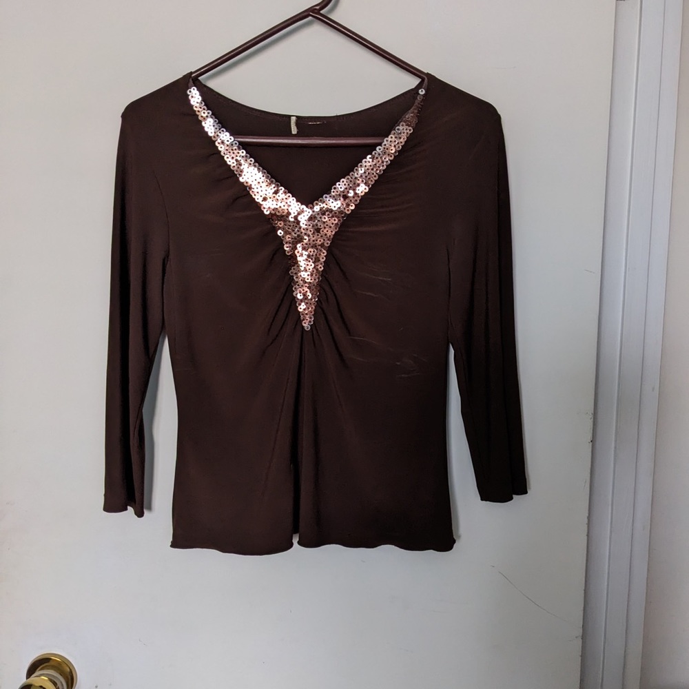 Brown shirt no tag size medium